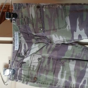 Express vintage camo pants